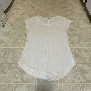 Kismet Sheer white tee